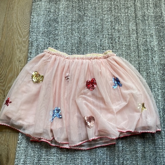 Mini Boden skirt with sequin embellishments. - Picture 5 of 6